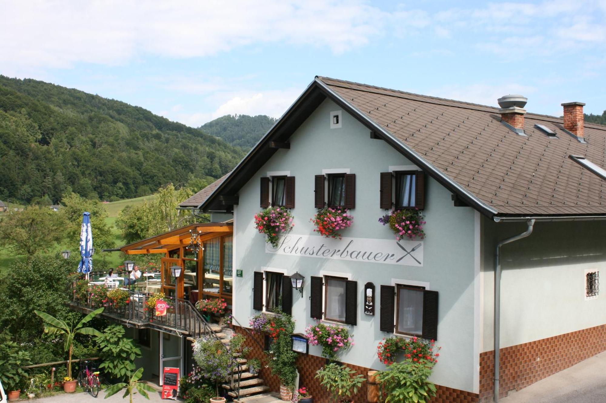 Gasthaus - Gaestehaus Schusterbauer Rein Eksteriør billede